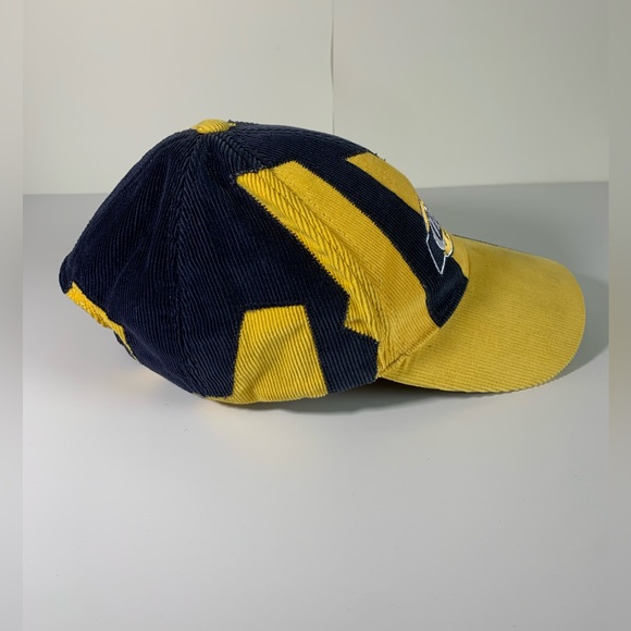 Y2K corduroy Corona Velcro strap hat - Picture 3 of 9